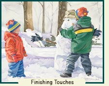 Watercolor painting - Finishing Touches
