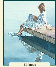 Watercolor painting - Stillness