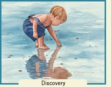 Watercolor painting - Discovery