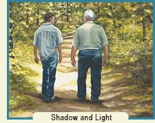 Watercolor painting - Shadow and Light