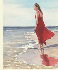 Watercolor painting - Living