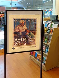 ArtPrize 2012 display at Rivertown Barnes & Noble