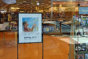 ArtPrize 2013 display at Barnes & Noble