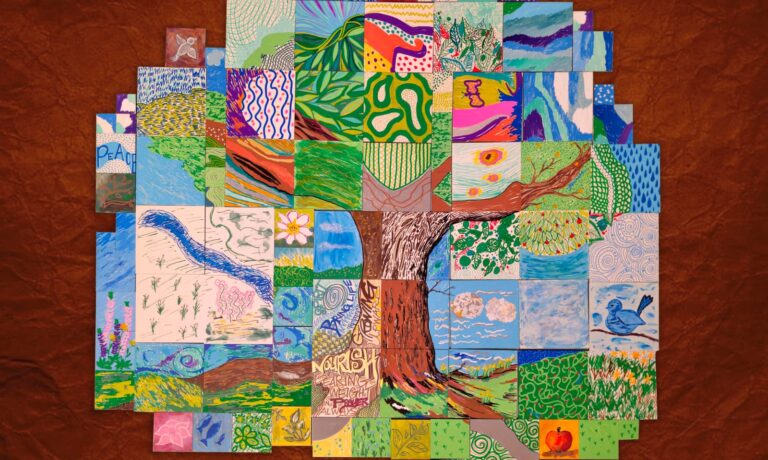 Community building art worshop