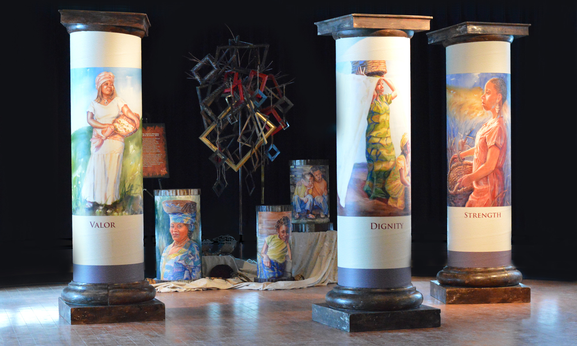 Courage-Ablaze Art Project